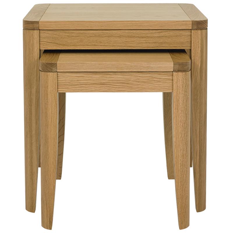 Valais Oak Nest Of Tables